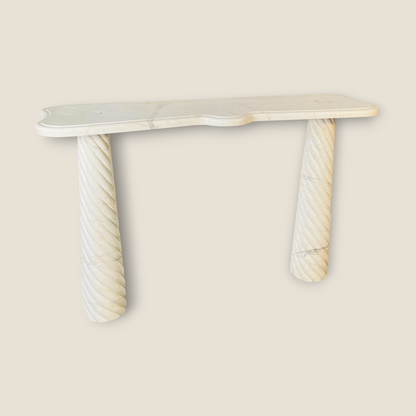 Torsade Console - White