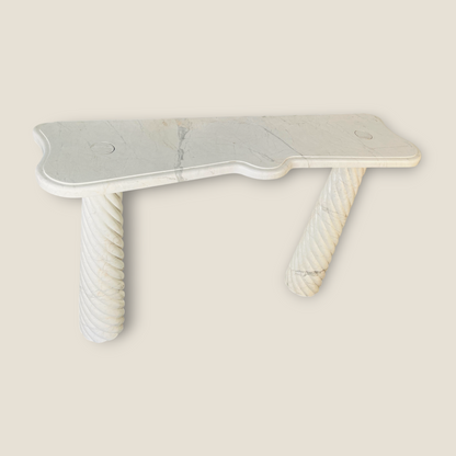 Torsade Console - White