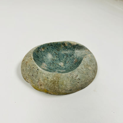 Emerald Green Tainted Ash Tray - River Stone