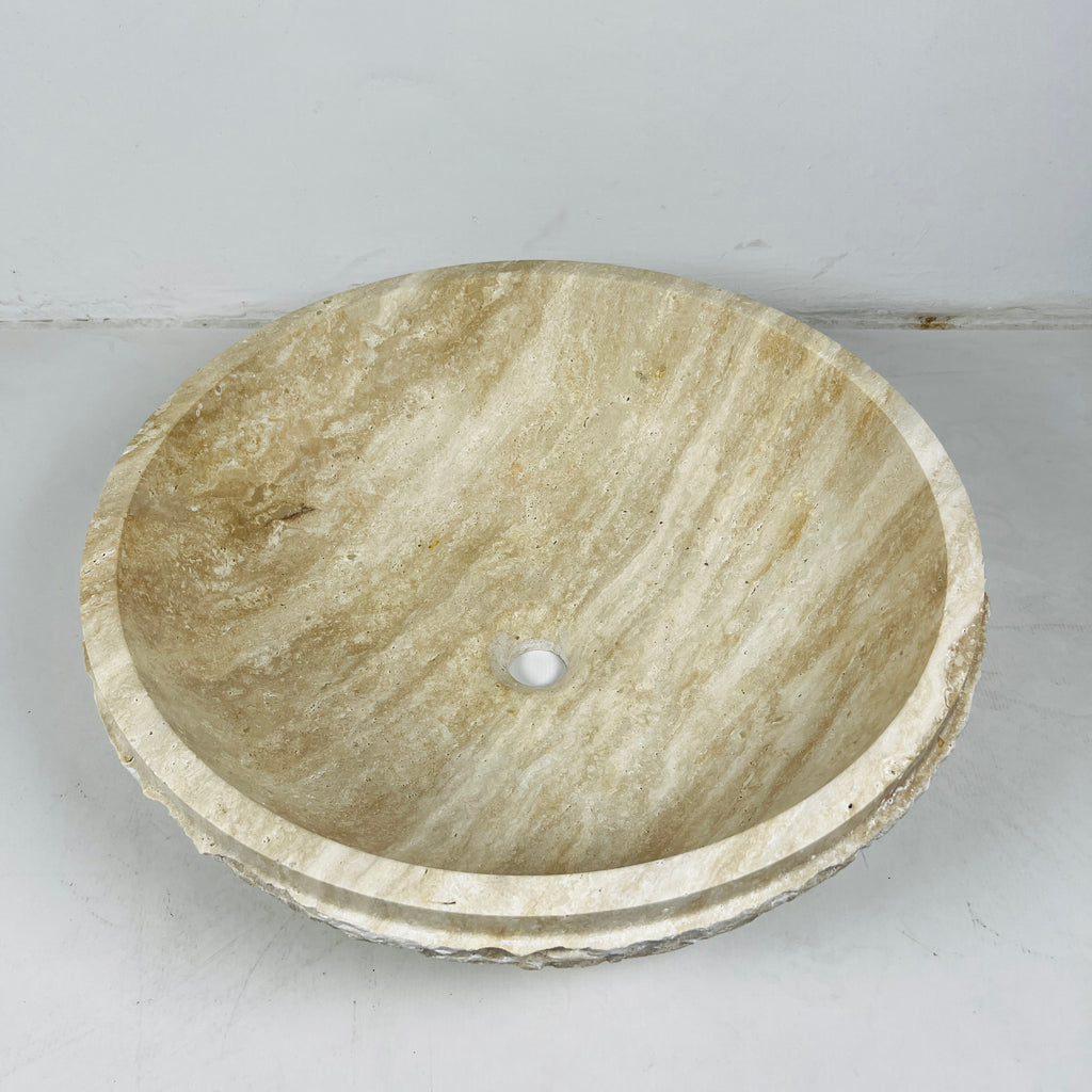 Earthly Travertine Sink