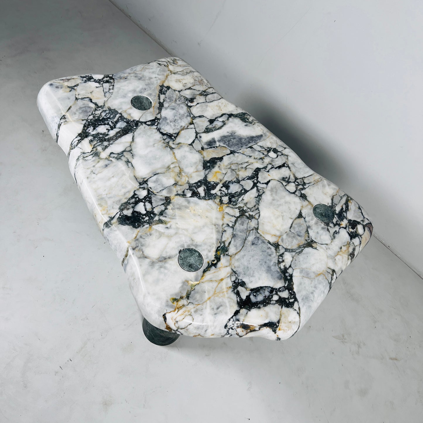 Coffee Table - Black & Green