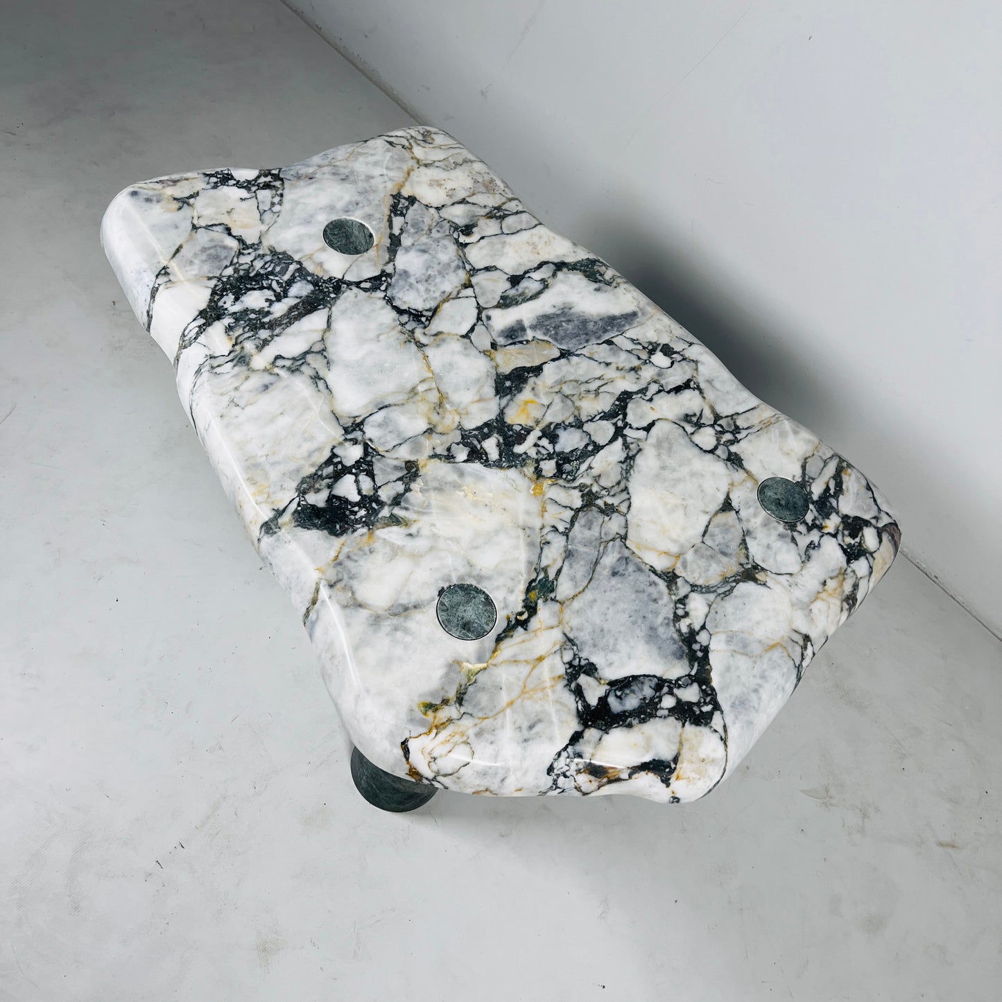 Coffee Table - Black & Green