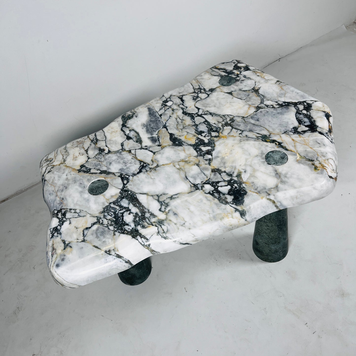 Coffee Table - Black & Green