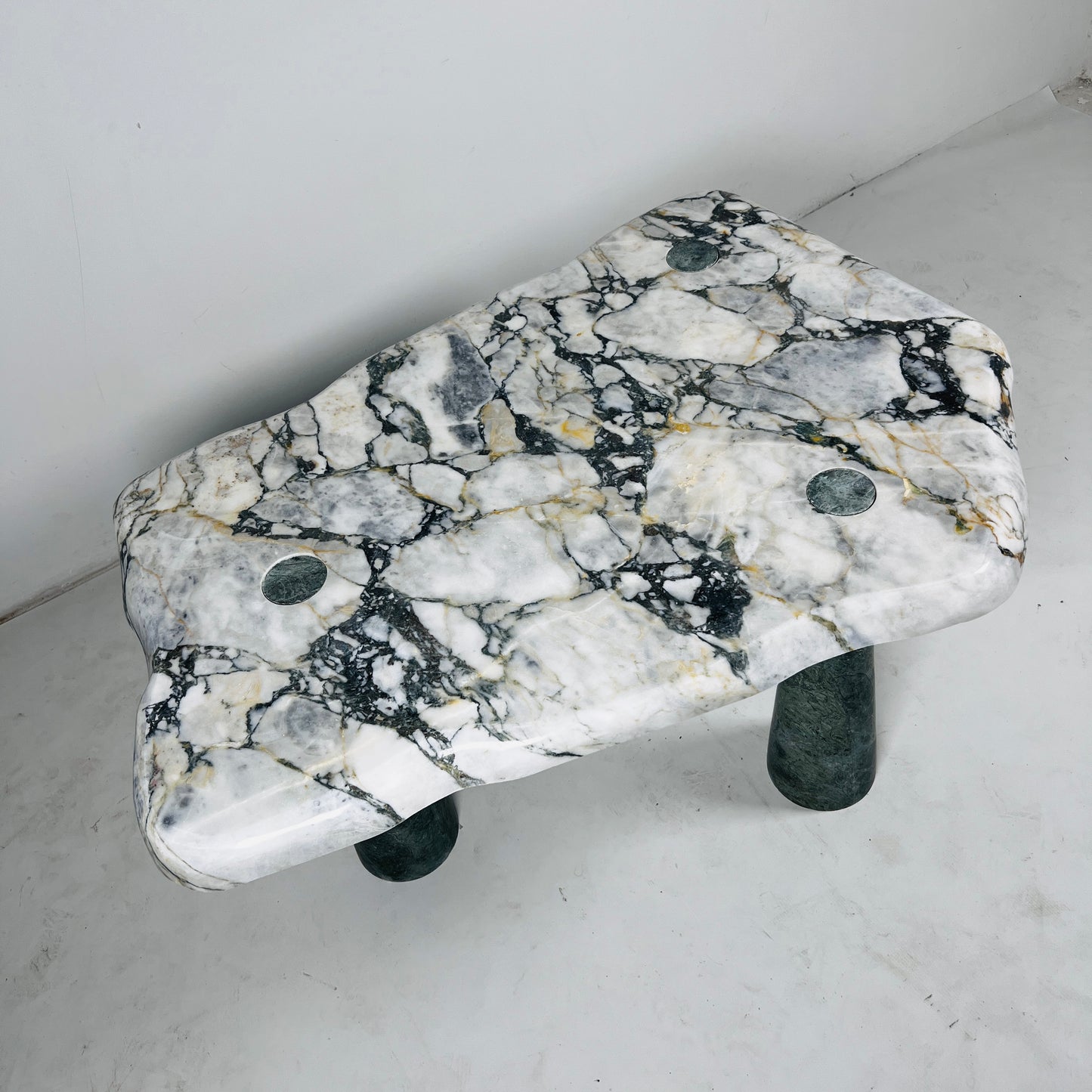 Coffee Table - Black & Green