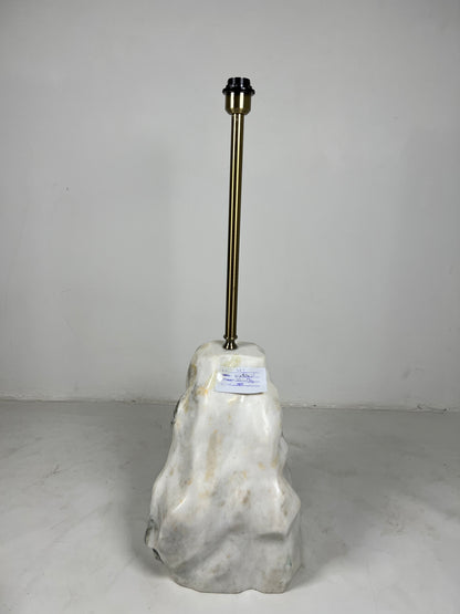 Tall Stone Lamp - Gray Commando
