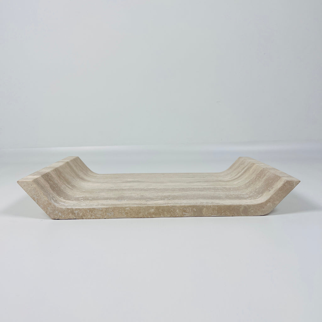 Terrain Travertine Lined Tray