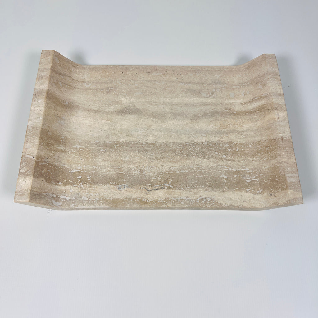 Terrain Travertine Lined Tray