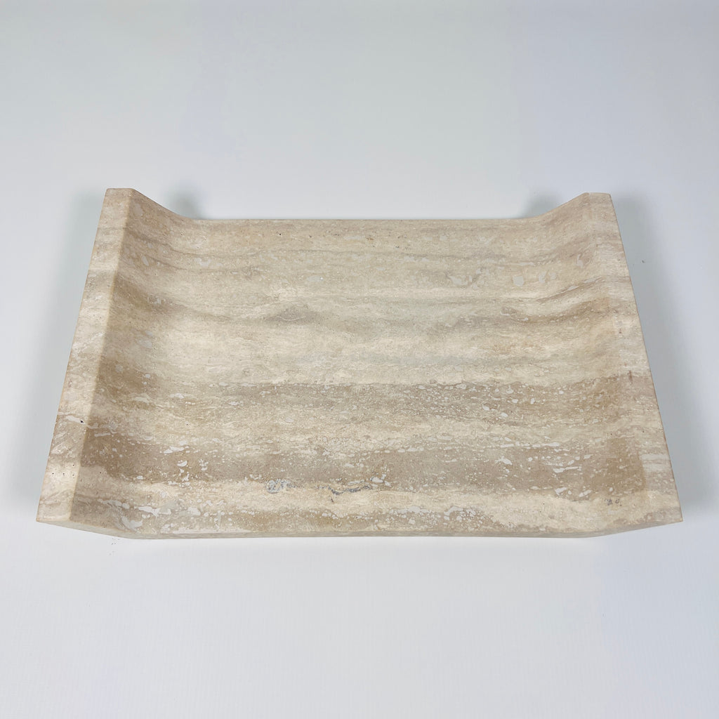 Terrain Travertine Lined Tray