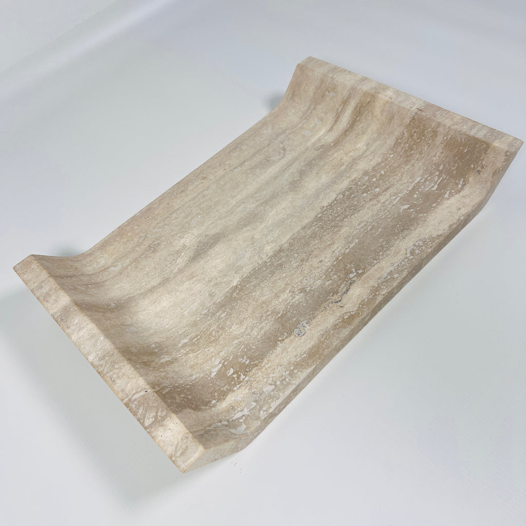 Terrain Travertine Lined Tray