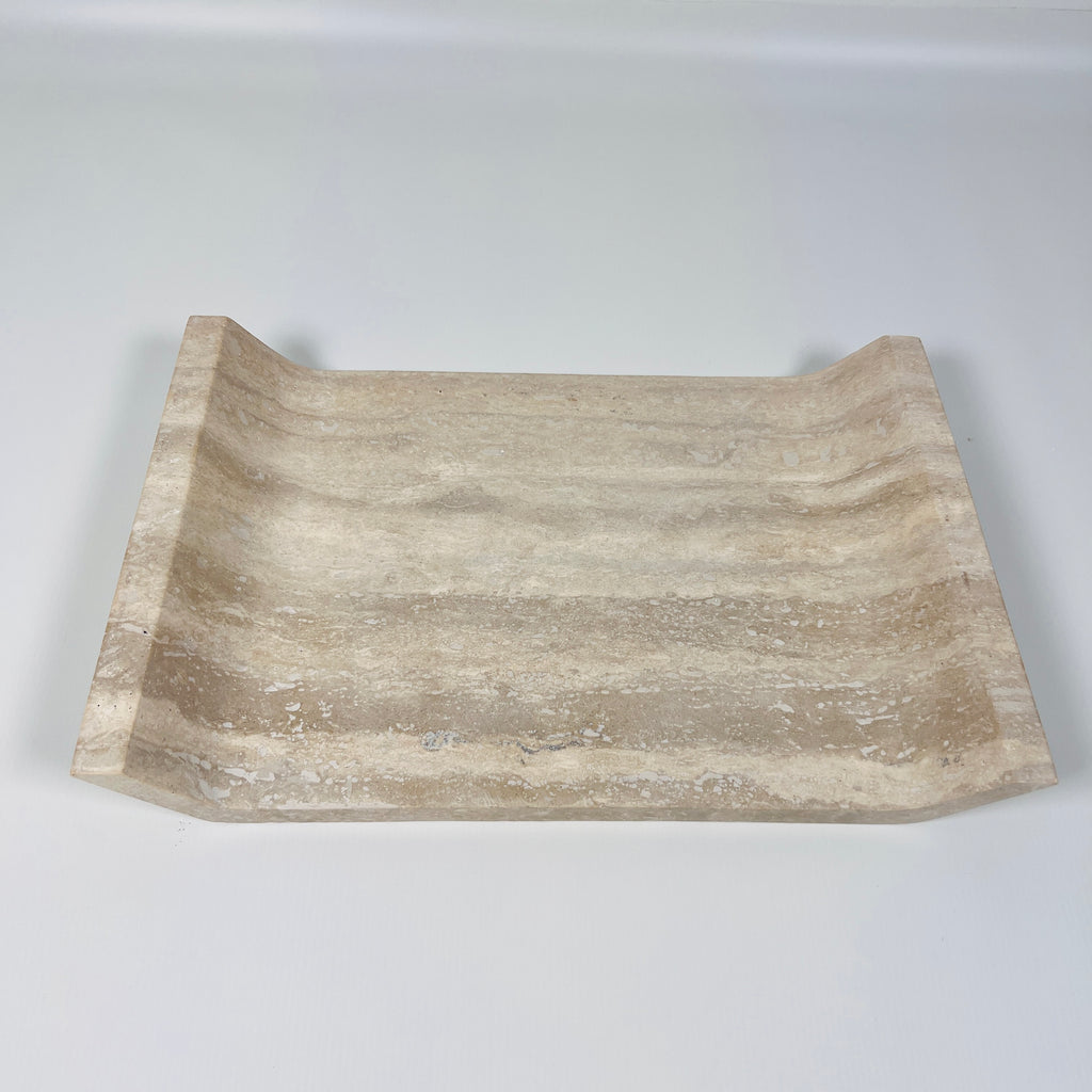 Terrain Travertine Lined Tray