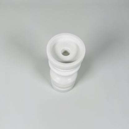 Shaker Candle Stand - White