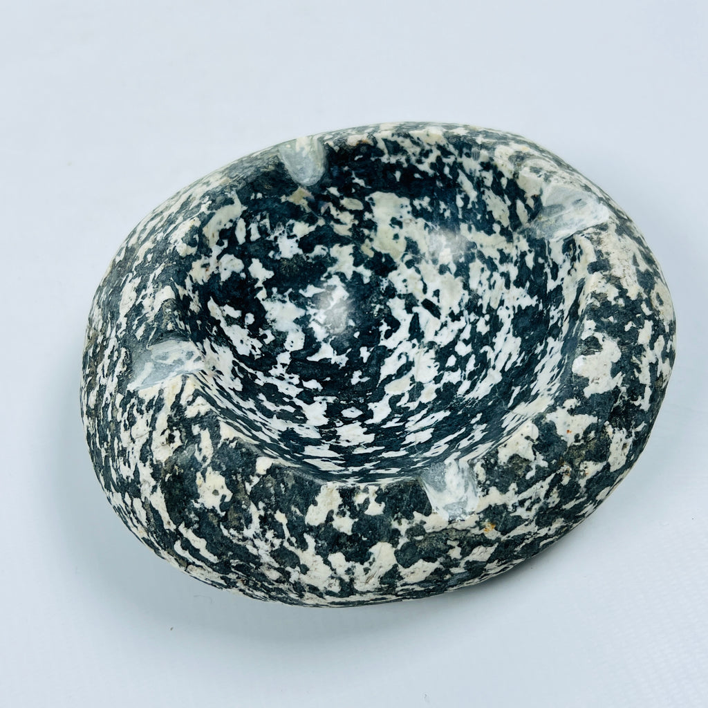 River Stone Polka Dotted Ash Tray