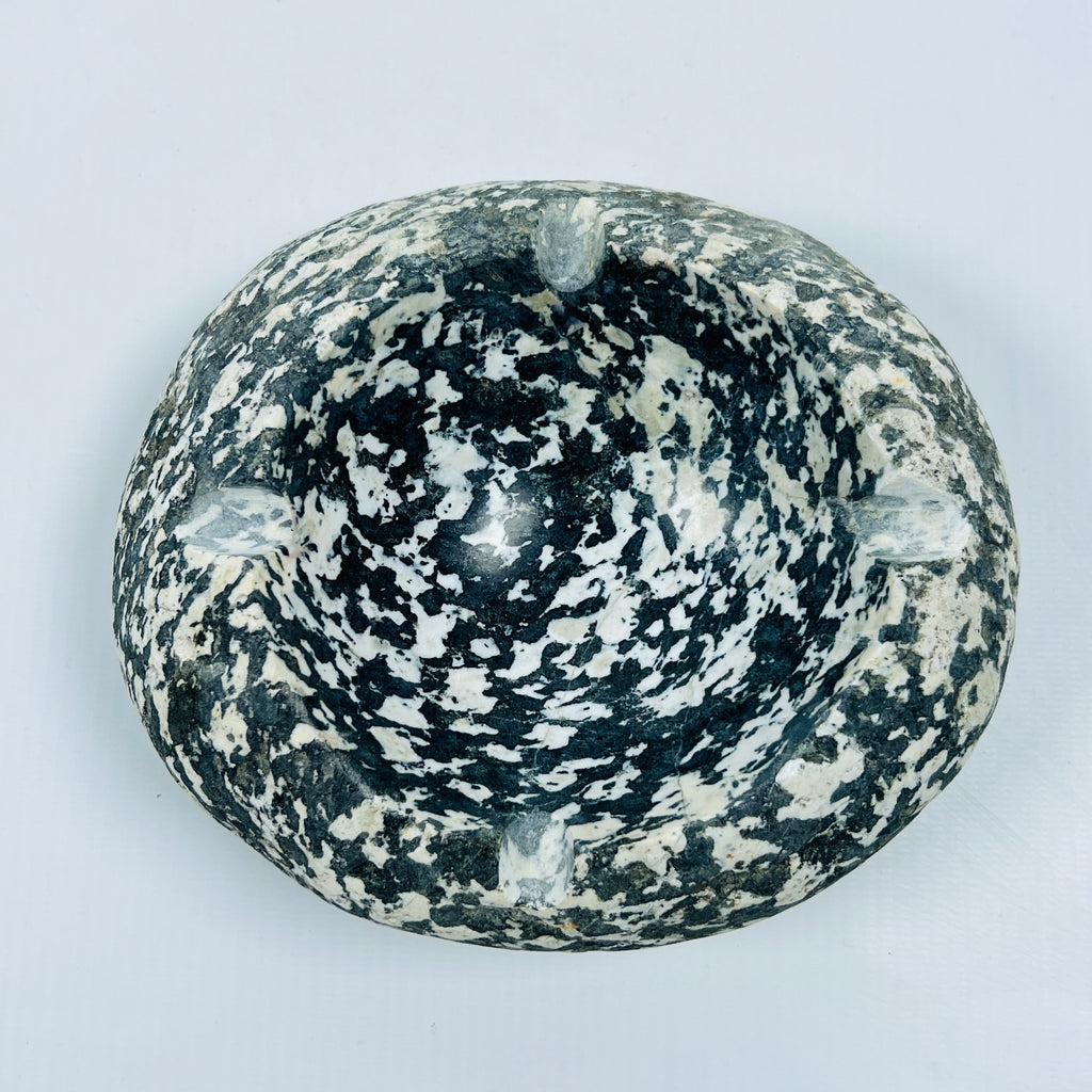 River Stone Polka Dotted Ash Tray