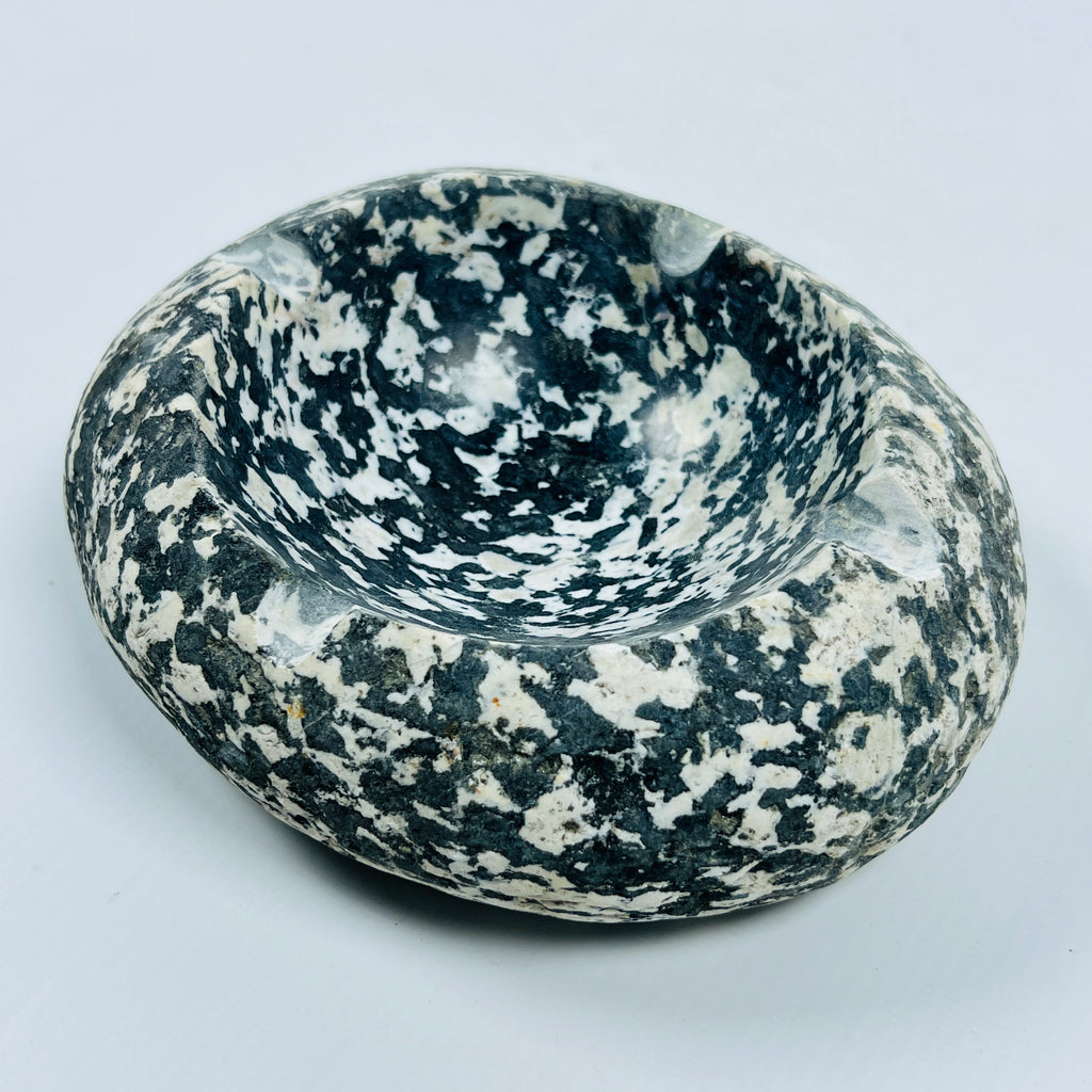 River Stone Polka Dotted Ash Tray