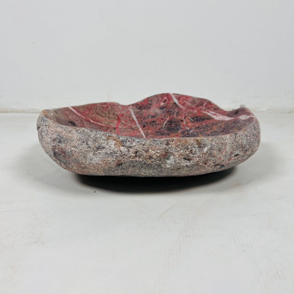 Scarlet Stone Bowl