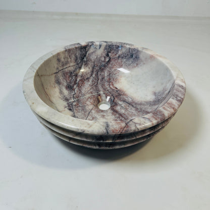 Imperial Plum Marble Sink