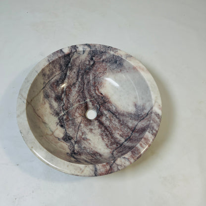 Imperial Plum Marble Sink