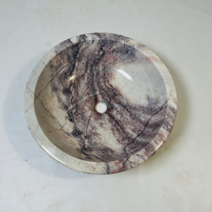 Imperial Plum Marble Sink