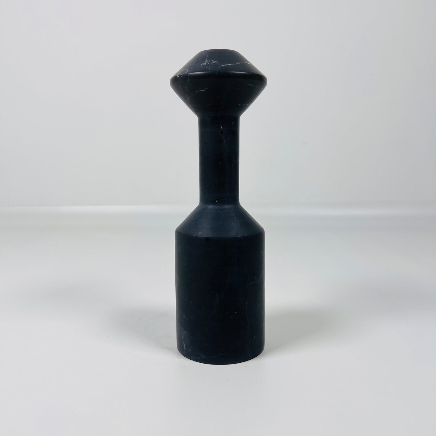 Pommel-Top Candle Stand - Black