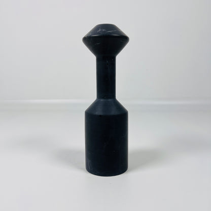 Pommel-Top Candle Stand - Black