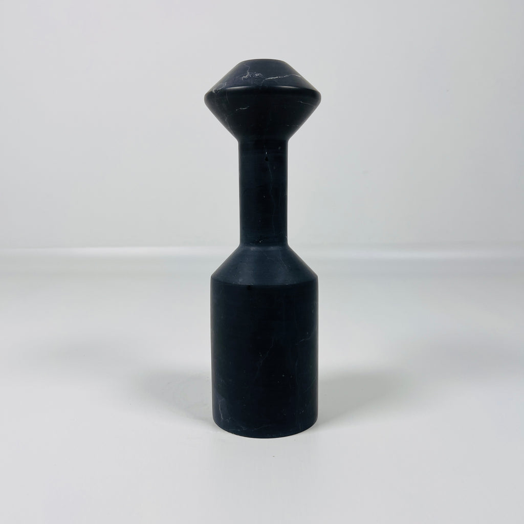 Taxila Stone Palatine Pillar Candle Stand