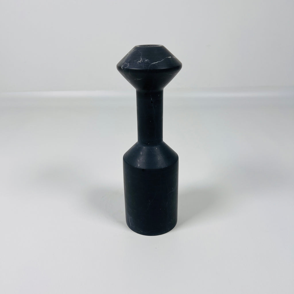 Taxila Stone Palatine Pillar Candle Stand