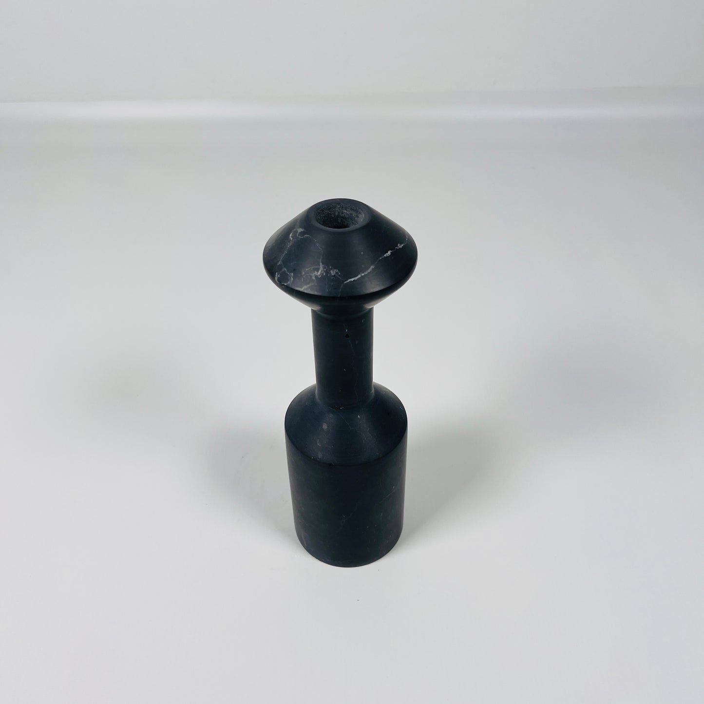 Pommel-Top Candle Stand - Black