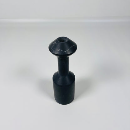 Pommel-Top Candle Stand - Black