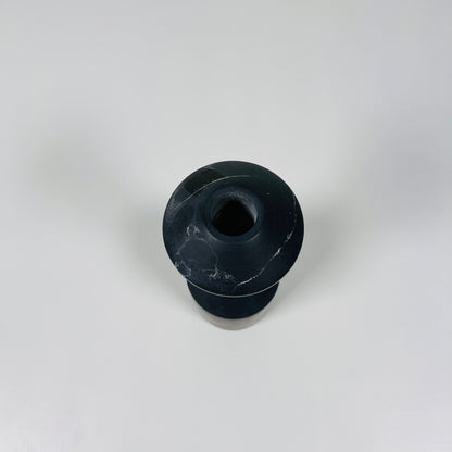 Pommel-Top Candle Stand - Black