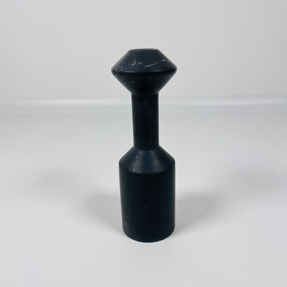 Pommel-Top Candle Stand - Black