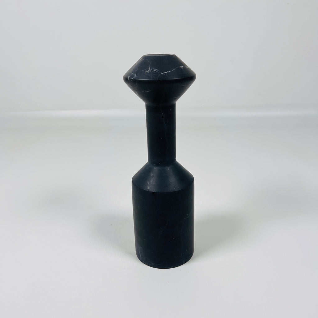 Taxila Stone Palatine Pillar Candle Stand