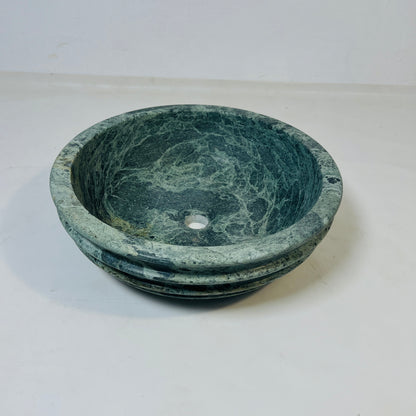 Imperial Plum Marble Sink - Green