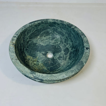 Imperial Plum Marble Sink - Green