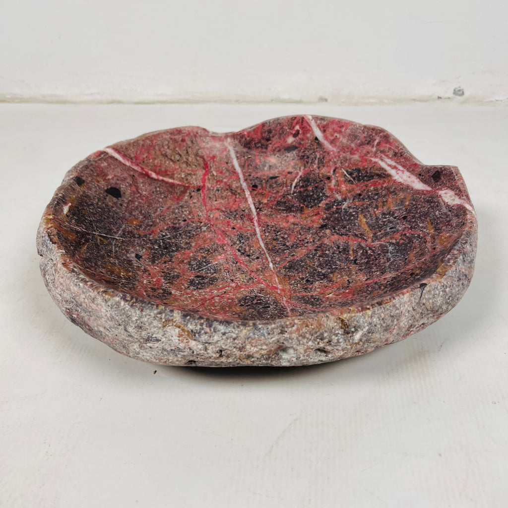 Scarlet Stone Bowl