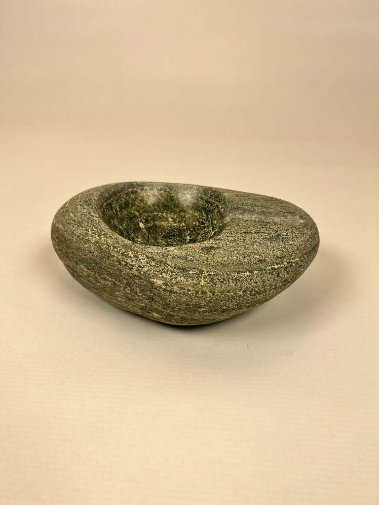 River Stone Gold Sparkled Ash Tray