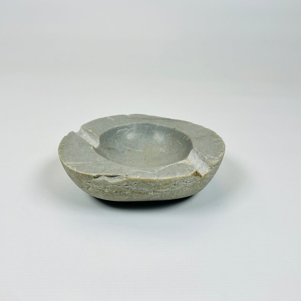 River Stone Matt Grey Ash Tray