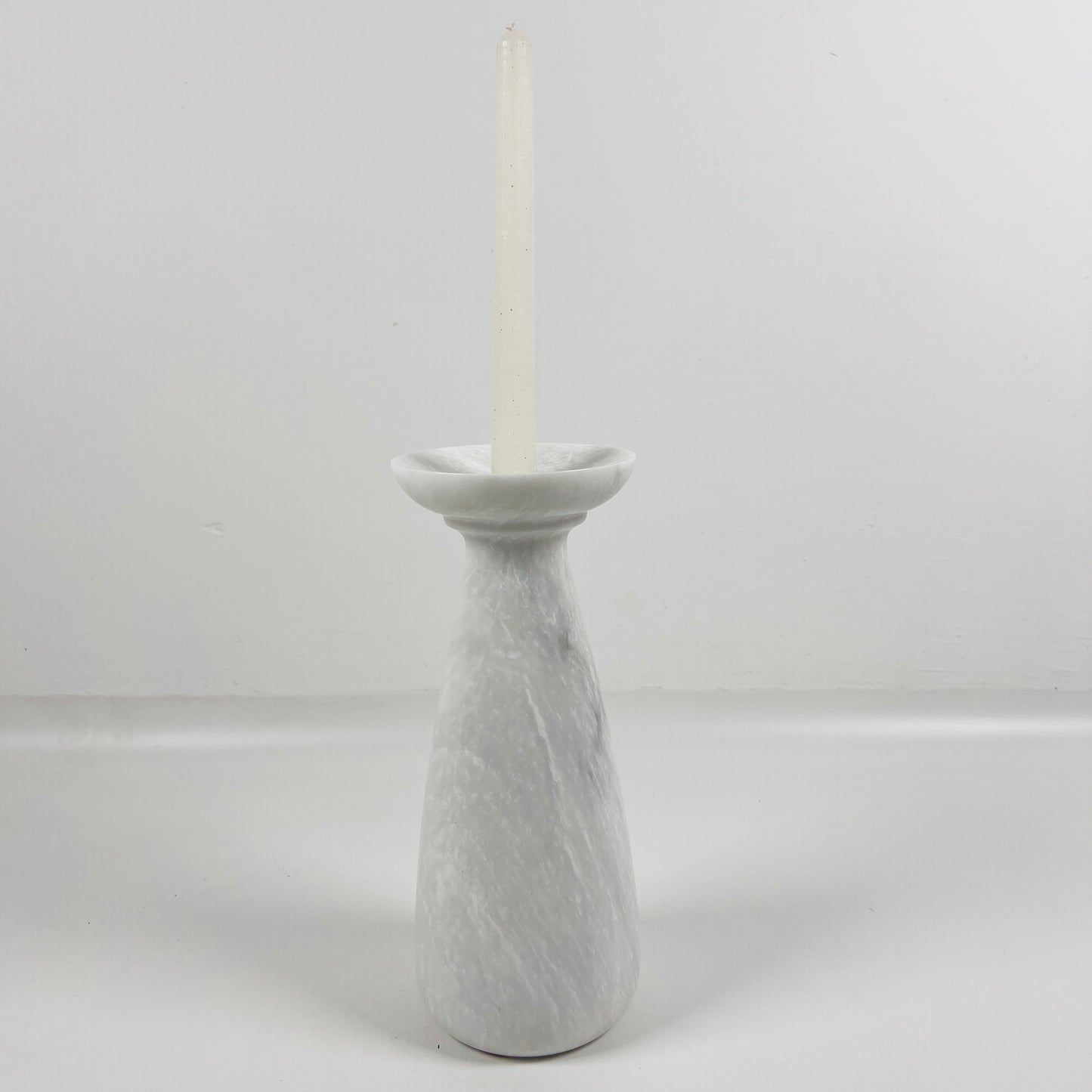Trumpet Candle Stand - Gray