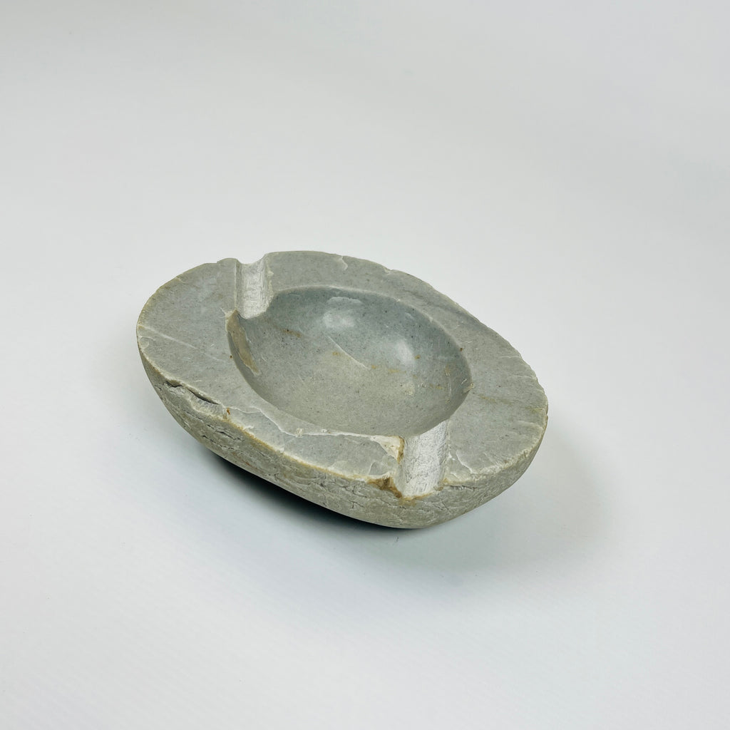 River Stone Matt Grey Ash Tray