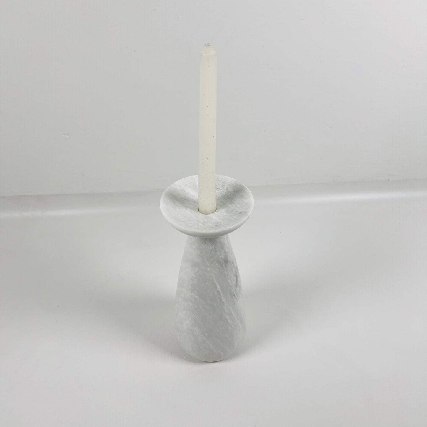 Trumpet Candle Stand - Gray