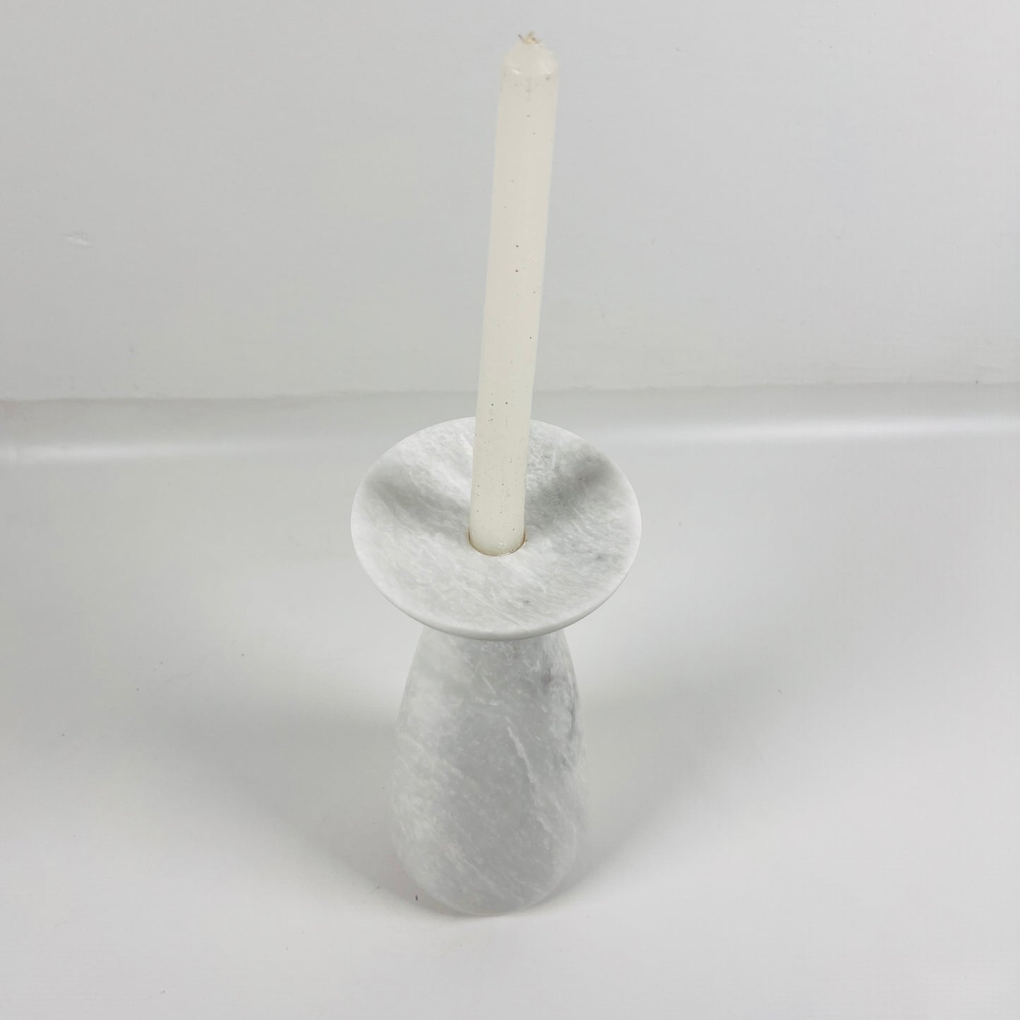 Trumpet Candle Stand - Gray