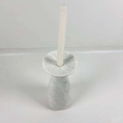 Trumpet Candle Stand - Gray