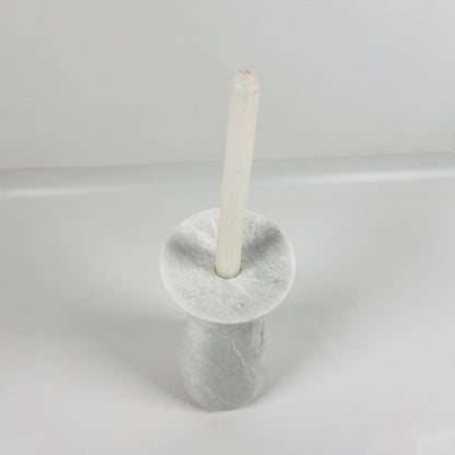 Trumpet Candle Stand - Gray