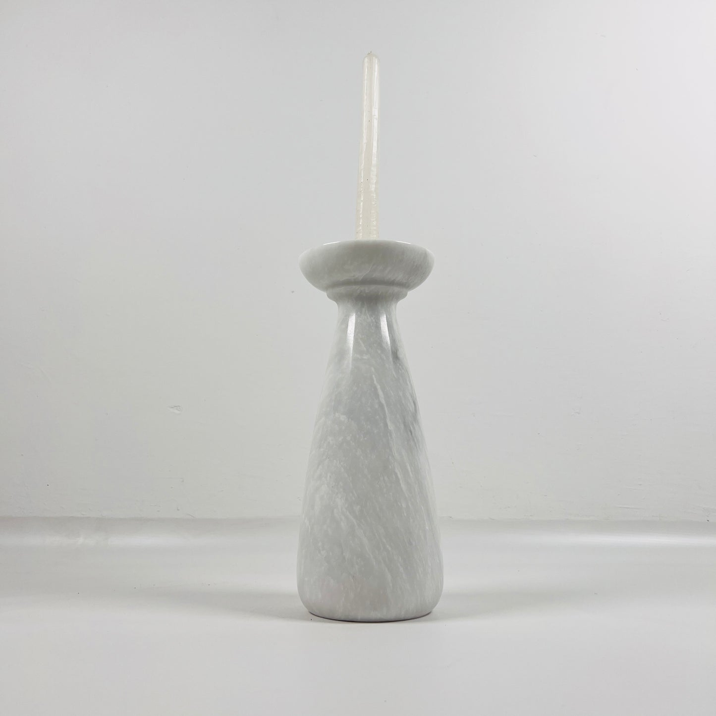 Trumpet Candle Stand - Gray