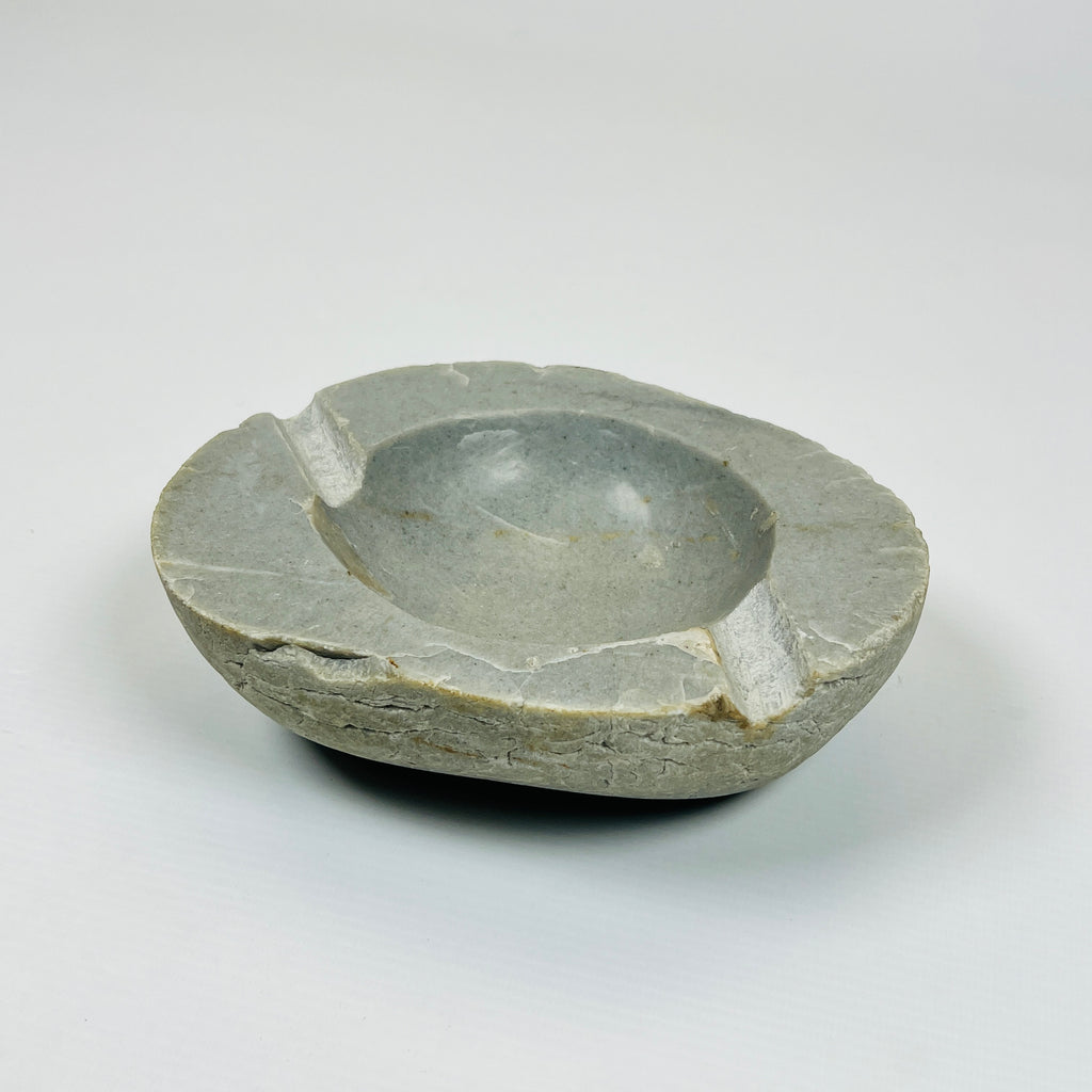 River Stone Matt Grey Ash Tray