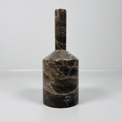 Tall-Neck Candle Stand - Black