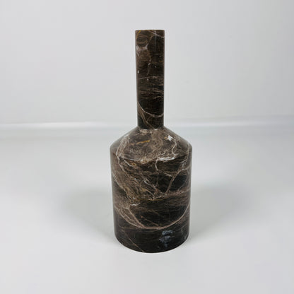 Tall-Neck Candle Stand - Black