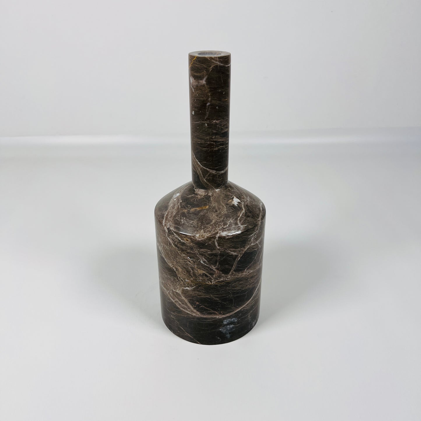 Tall-Neck Candle Stand - Black