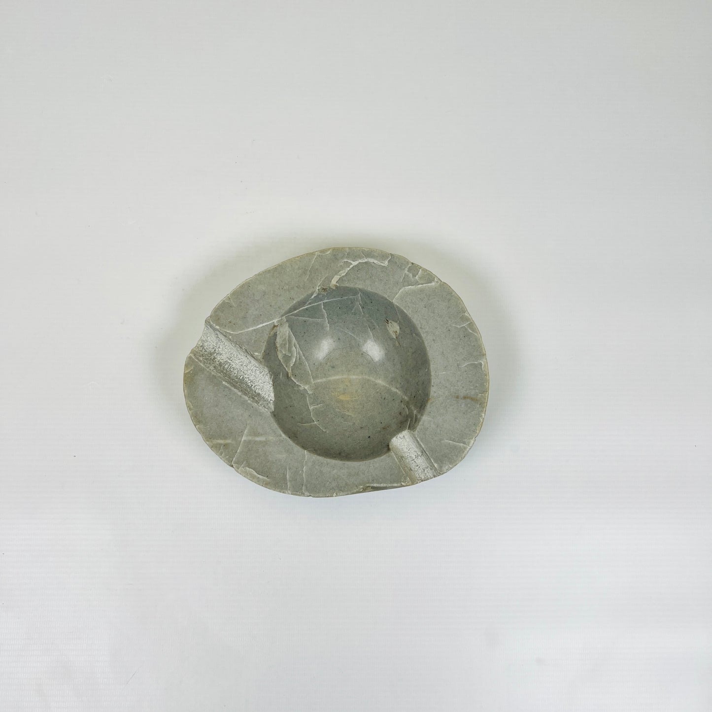 Grey Grazed Ash Tray - River Stone