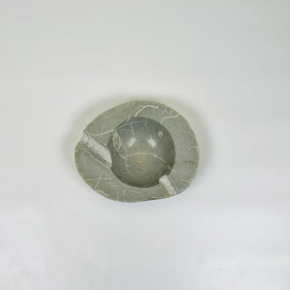 Grey Grazed Ash Tray - River Stone