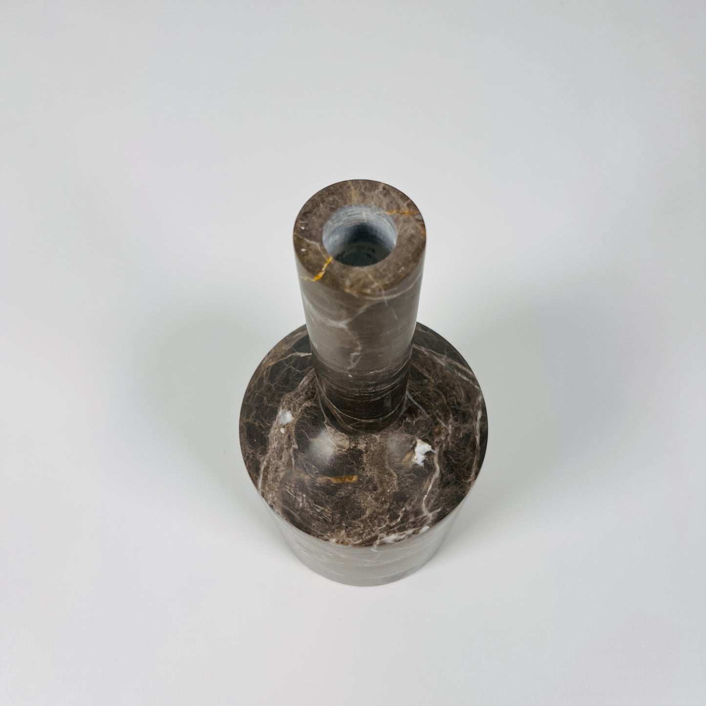 Tall-Neck Candle Stand - Black